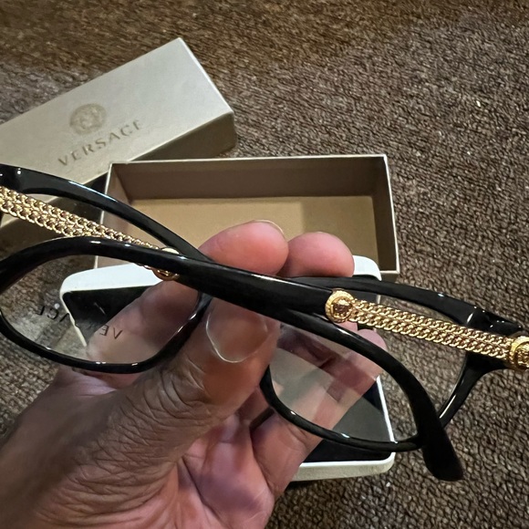 Unisex Versace Eyeglasses (No prescription) - Picture 1 of 8